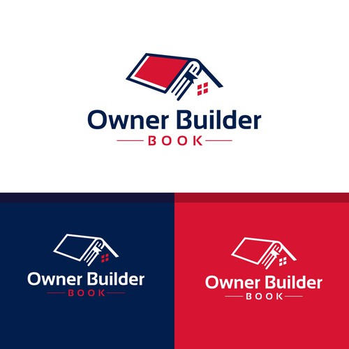The New Owner Builder Book Logo Design by Creator Hub