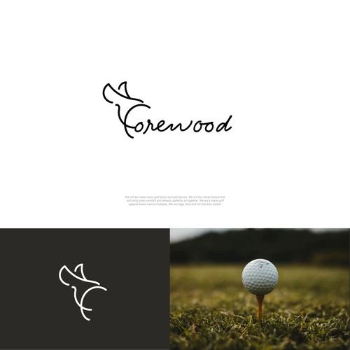 Design a logo for a mens golf apparel brand that is dirty, edgy and fun Réalisé par irawanardy™