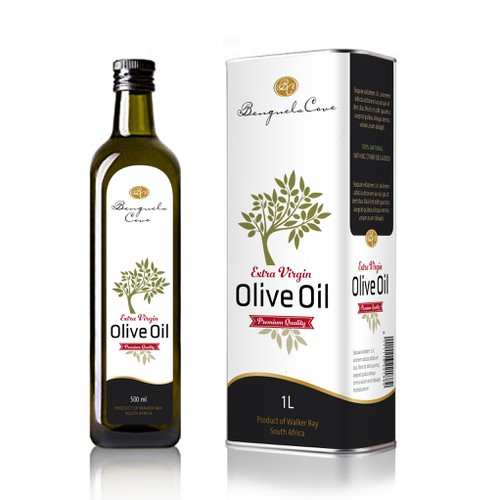 Premium Olive Oil Label | Product label contest