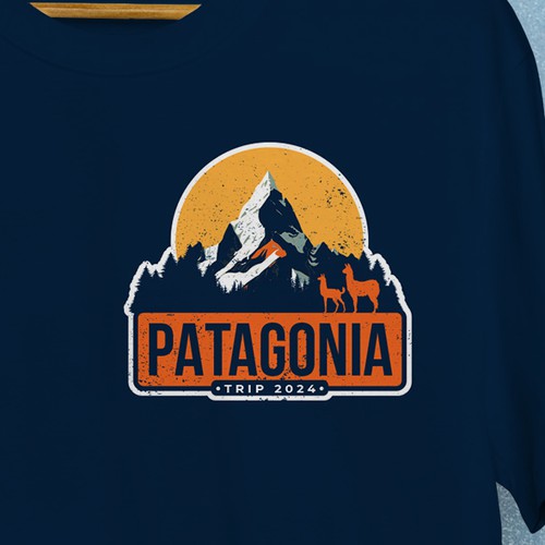 T shirts design for patagonia expedition trip T shirt contest 99designs