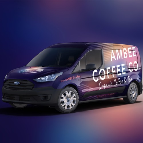 Design an Amazing truck wrap for an Emerging Organic Coffee Company Design by Art Mahno ✔