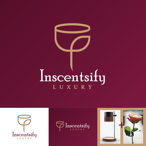 Inscentsify - logo-ontwerp door Rizarv