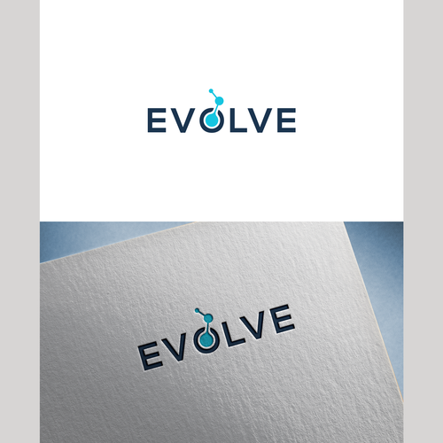 Evolve Enterprise Web Platform Logo and Branding Diseño de 7LUNG™
