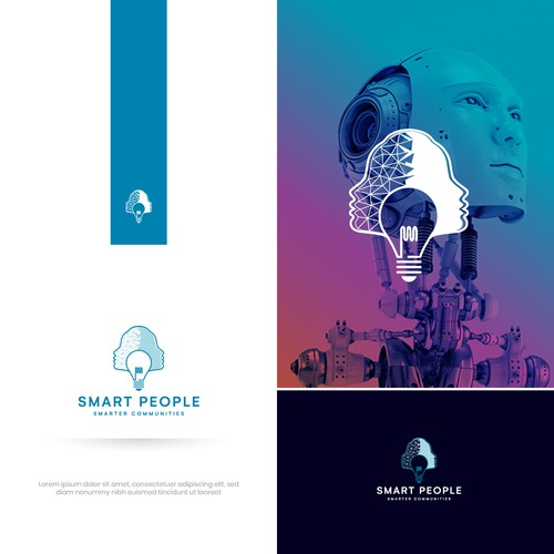 Light Bulb representing a community or thinking... Design by J'archhaus