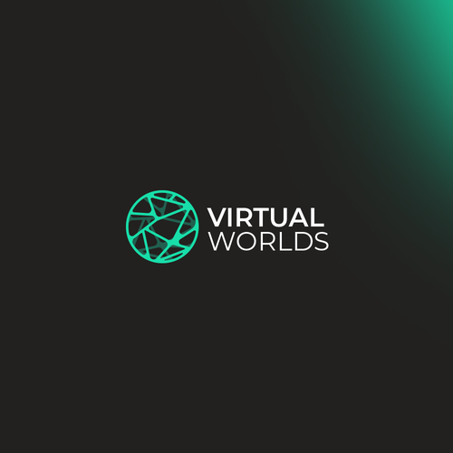 Logo for company capturing world monuments in virtual reality Design by DEEP.ART