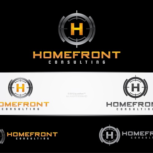 Help Homefront Consulting with a new logo Réalisé par ardhan™