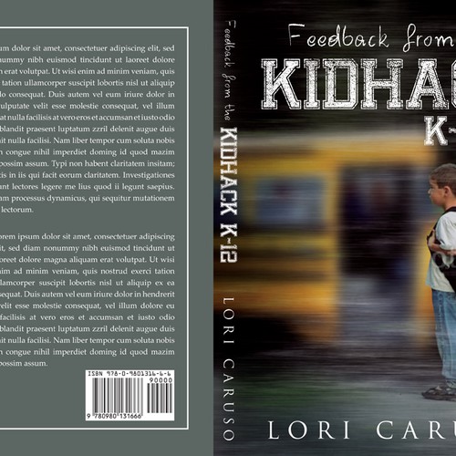 Help Feedback from  the Kidhack  K-12 by Lori Caruso with a new book or magazine cover デザイン by line14