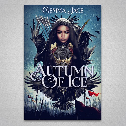 Dark Magical Kingdom of Ice book cover Design by Chifu Studio