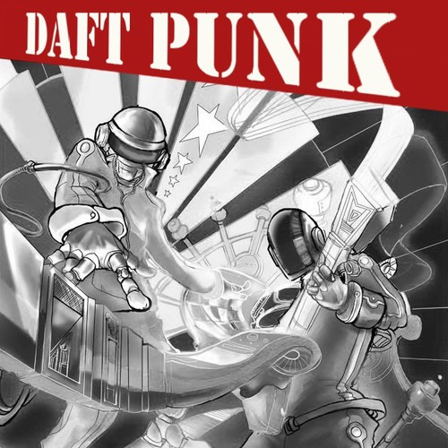 99designs community contest: create a Daft Punk concert poster Design by Miguel Bt