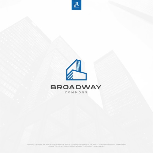 Broadway Commons Professional Services Building Logo Design Design by Syarif Maulana