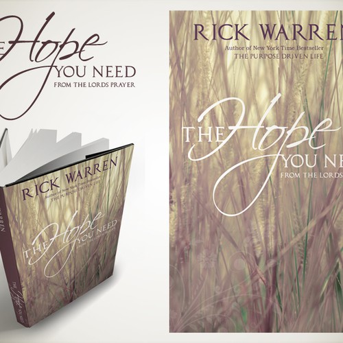 Design Rick Warren's New Book Cover Diseño de daunsemanggi