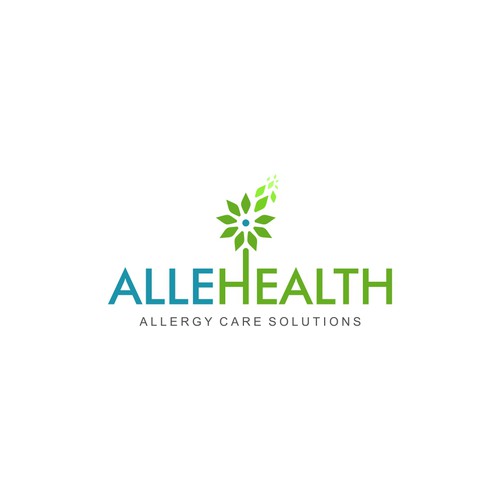 Create a logo for a new allergy company called AlleHealth Design by Miraandaa