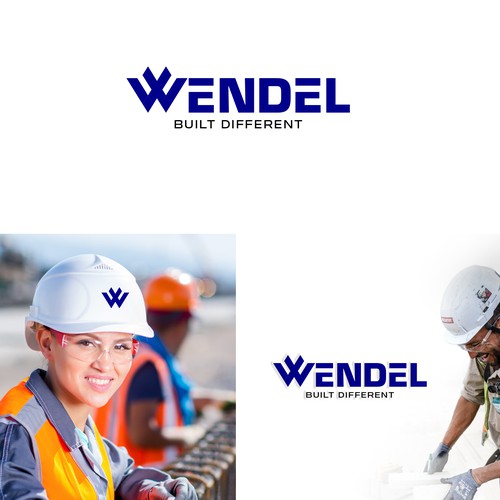 Luxury Logo Design for Wendel X — A Premium Construction Brand Built Different Design by <<{P}>>