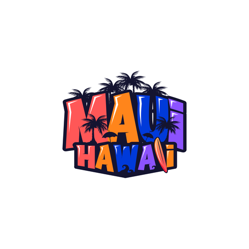 A T-Shirt Design to appeal to travelers to Maui Hawaii Design by Ongie