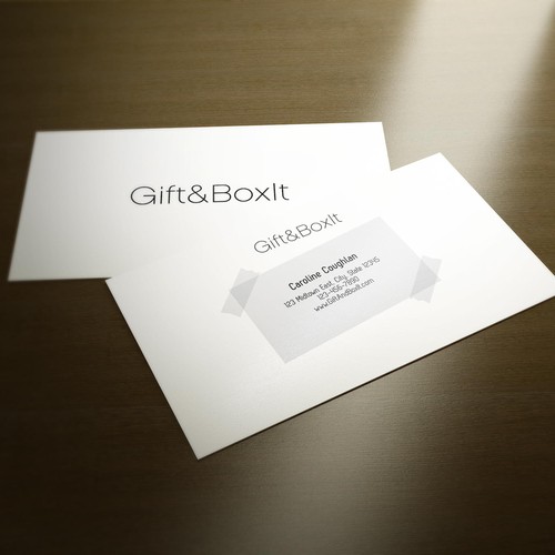 Gift & Box It needs a new stationery Diseño de Dezero