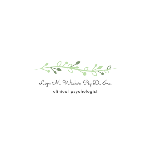 Psychologist needing a delicate, feminine watercolor style tree, branch or leaf logo デザイン by marusdesign