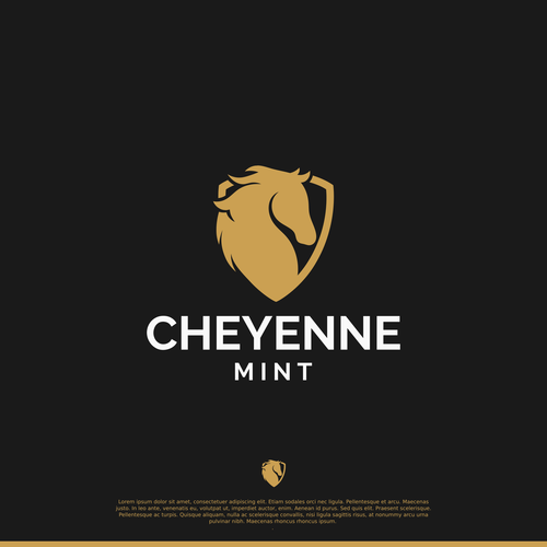 Masculine Western Inspired Logo to appeal to high net worth investors Design by Direwolf Design