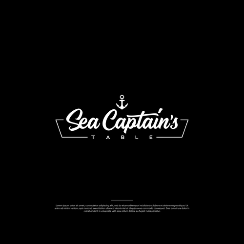 Sea Captain's Table Logo Design Design by adwar std.