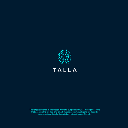 Modern Sophisiticated Logo for a new kind of B2B A.I. company. Design by artsigma