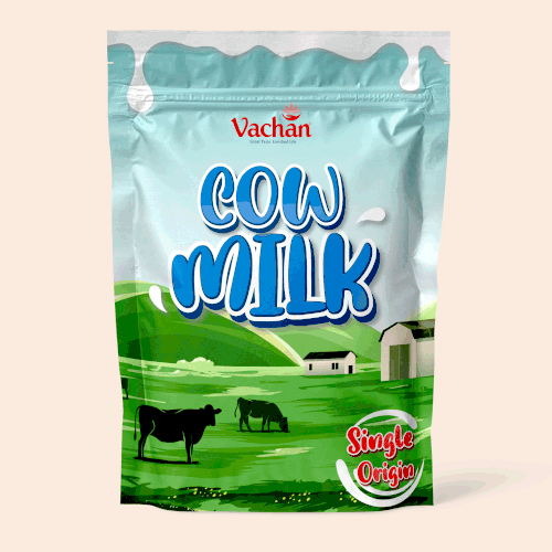 Vachan Cow Milk Design by AdamODesigns