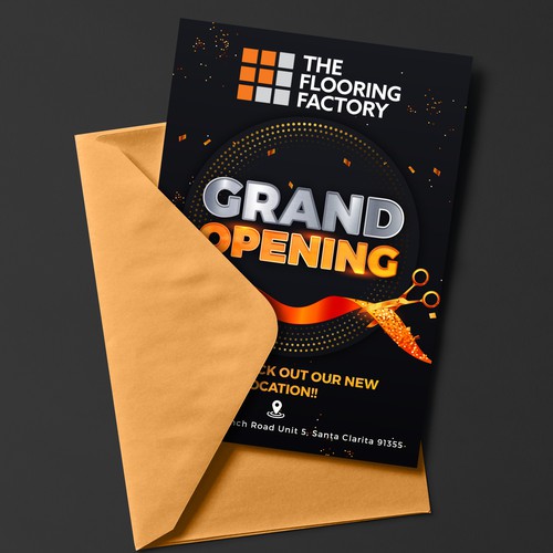 Grand Opening Flyer Design by redmonk