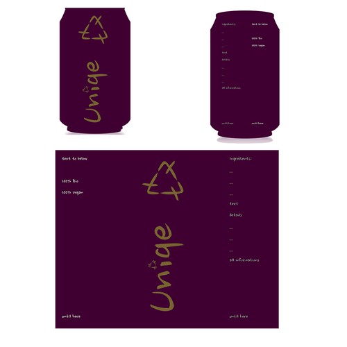 Product label contest entry by NiDesigns