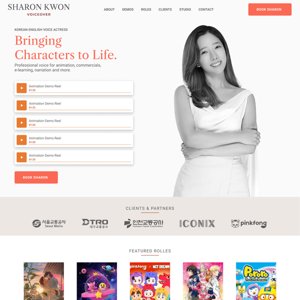 Global Voiceover Sound Demo Website
