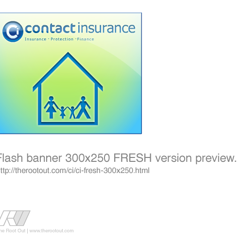 Life Insurance - Banner Design Contest Design by rootout