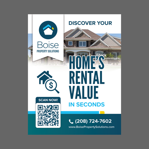 Create an Eye-Catching 1/4 Page Ad for a Leading Property Management Company! Design by Adi Azudin