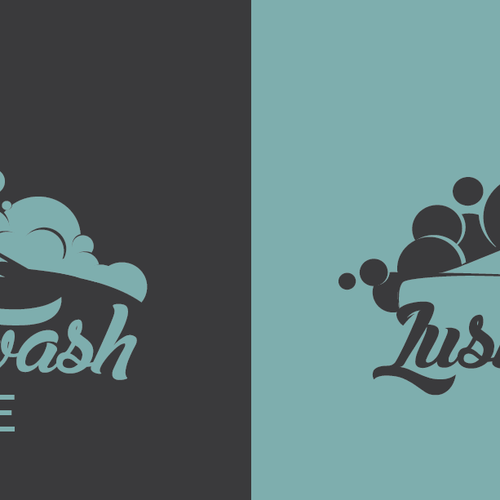 Create a fun cool carwash brand with earthy colours. Design by Alvianks