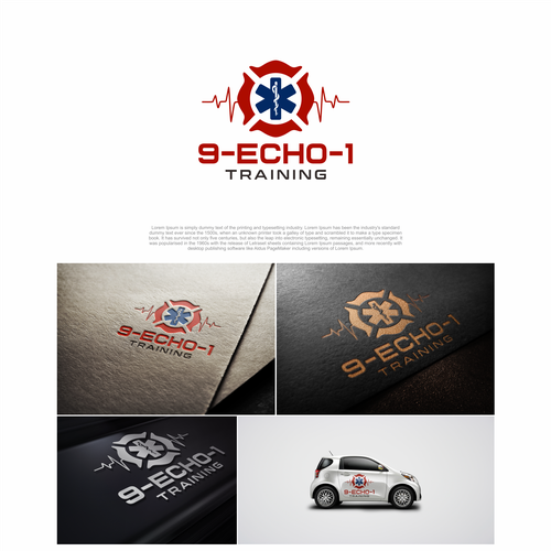 Creative Logo for Emergency Services training. Design by Ityanjaoehar®