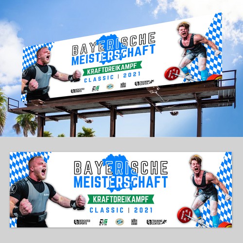 Unique, modern banner design for print - sports competition Réalisé par 123Graphics