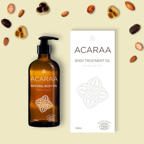 Creative Packaging Design for Natural Cosmetic Line Design by Adela.N