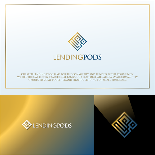Design a sleek, powerful logo for a disruptive new lending platform Diseño de Blue Mantis