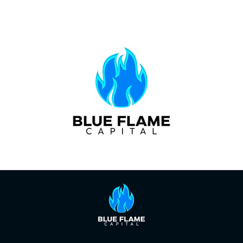 We need a Blue Flame Logo worthy of classic car hood status...but not...really. Design by DerKater