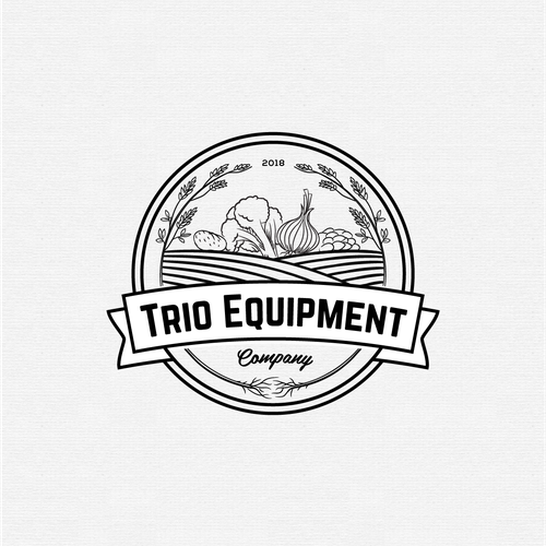 Design an agricultural logo for Trio Equipment Company Design by esfanta