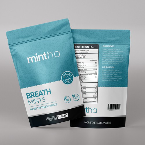 Upscale fresh breath mints pouch Design by Experiva