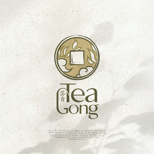 Tea Gong Logo Design by GIRA.