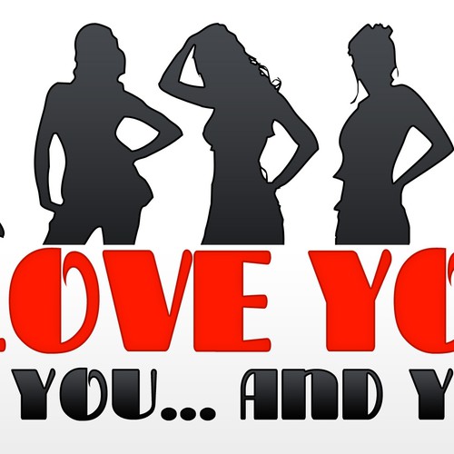 コンペ「"I Love You! And You... And You..." [LOGO - $355]」のデザイン by any0neさん 