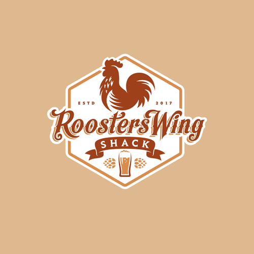 Siv.66さんのDesign a logo for "Roosters Wing Shack"デザイン