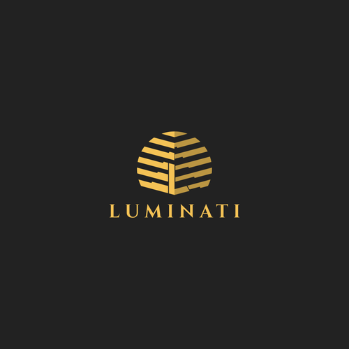 champagne logo design - Lumimati Design by Dazuke™