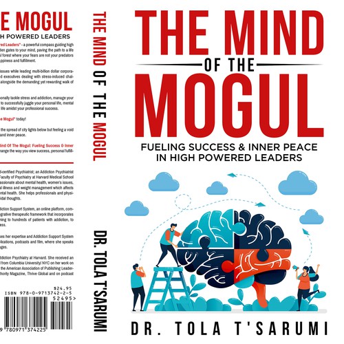 The Mind of the Mogul book cover Design by Bigpoints