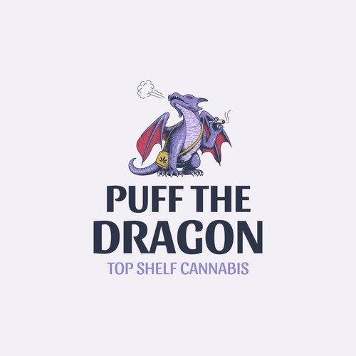 Top Shelf - luxury cannabis dispensary logo design Design by TamaCide