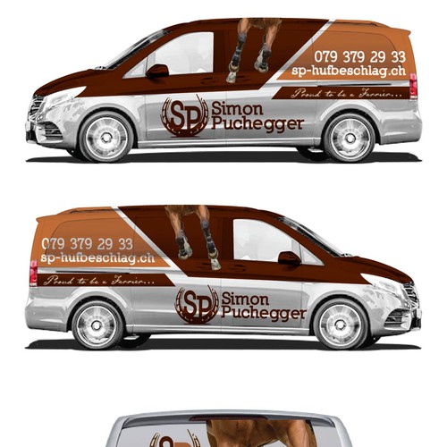 Car, truck or van wrap contest entry by Logicainfo ♥