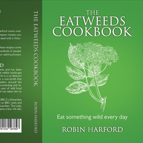 New Wild Food Cookbook Requires A Cover! Diseño de Shivaal