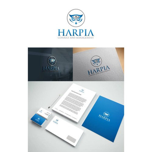 "Harpia + Fibonacci = ???" winning Logo & brand identity pack