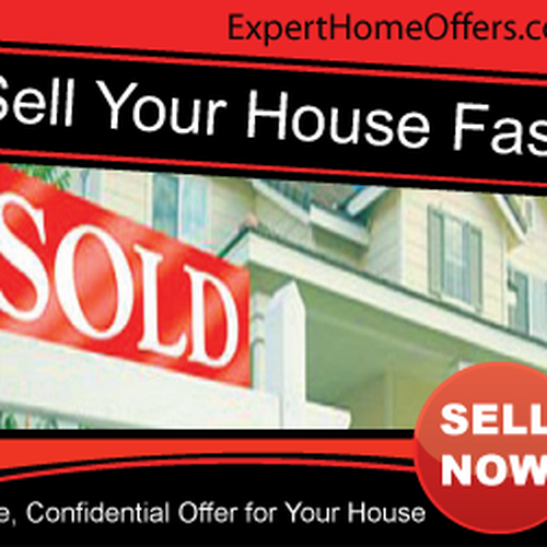 Creative Real Estate Banners For Motivated Home Sellers! | Banner ad ...