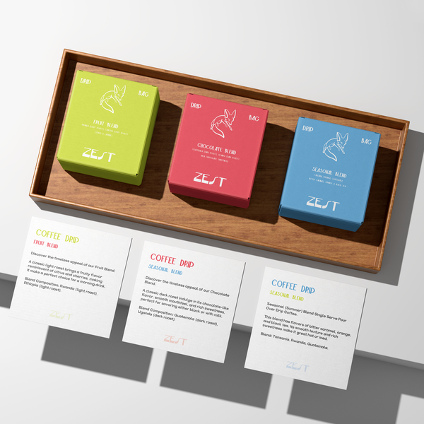 Packaging design for Coffee Brand