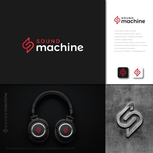 SOUND MACHINE, an audio company, needs a Professional Logo that stands out! Réalisé par Lah-dee-dah