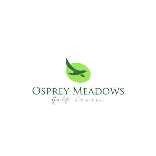 Golf Course Logo - Osprey Meadows Golf Course at Tamarack Design by pecellele pencil